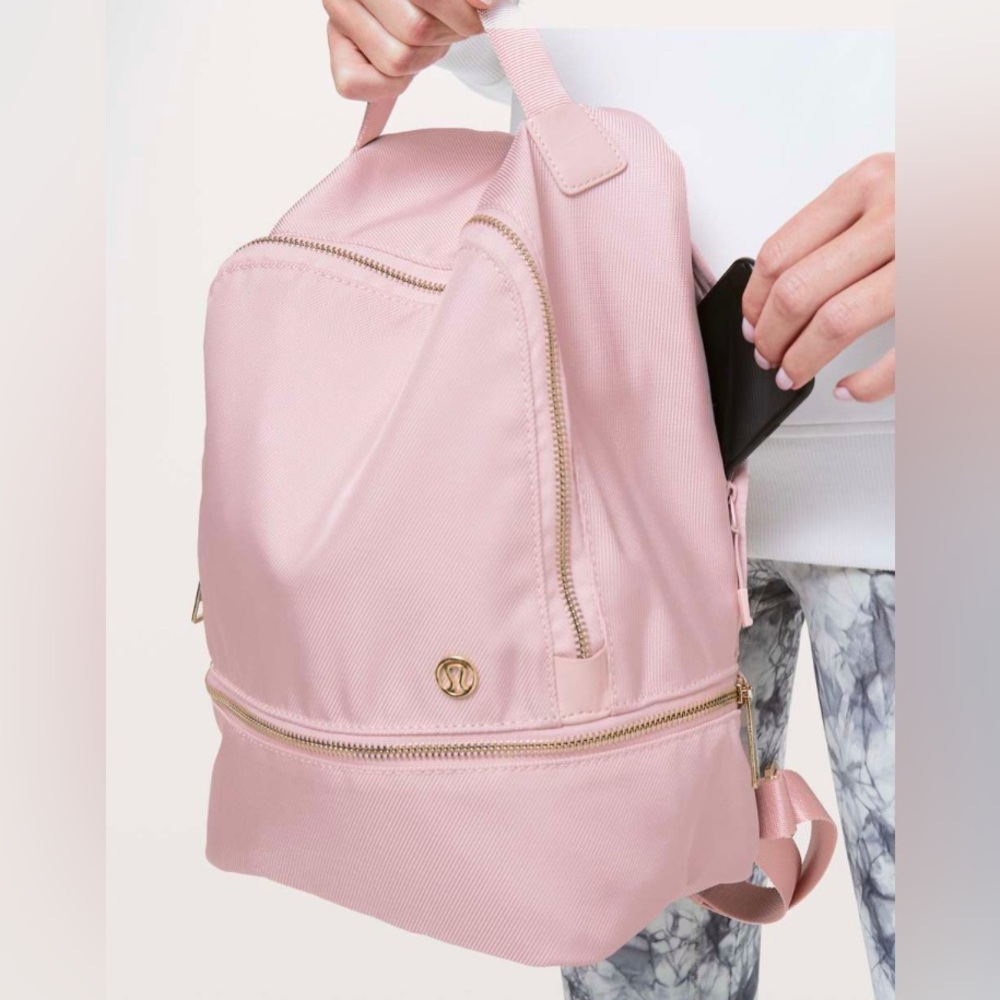 Lululemon city adventurer backpack mini - misty pink new with tags NWT